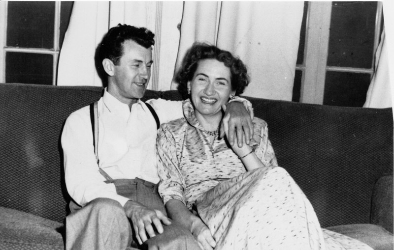 George Holland w/wife Marian Milligan